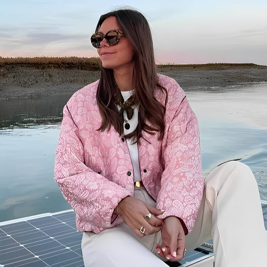 EB | Lässige Patchwork-Quiltjacke für Frauen