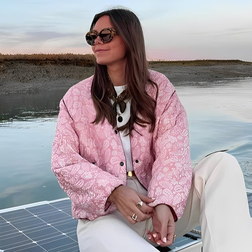 EB | Lässige Patchwork-Quiltjacke für Frauen
