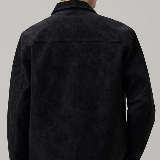 EB | Herrenjacke mit Wildleder-Effekt