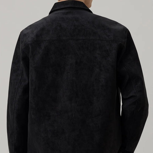 EB | Herrenjacke mit Wildleder-Effekt