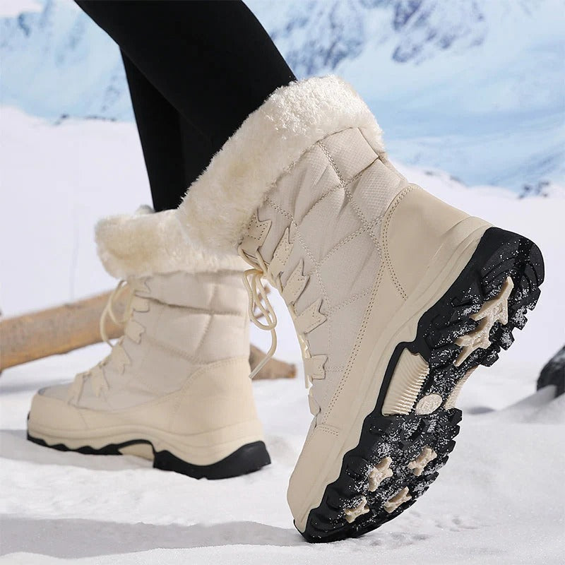Robuste Winterboots mit Fellfutter EB EB