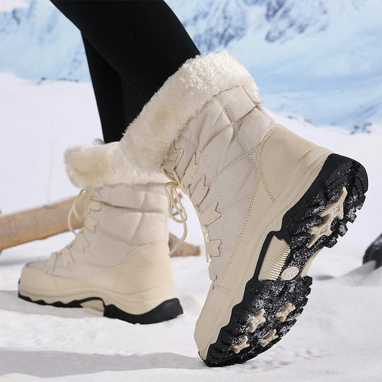 Robuste Winterboots mit Fellfutter EB EB