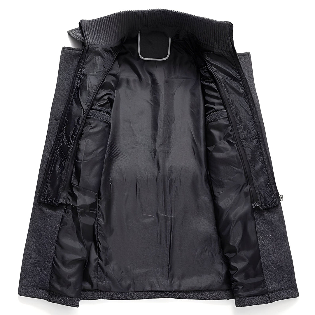 EB | Eleganter langer Trenchcoat für Herren