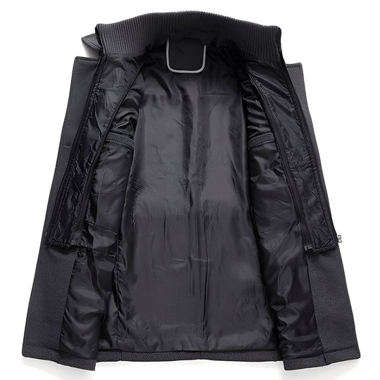 EB | Eleganter langer Trenchcoat für Herren