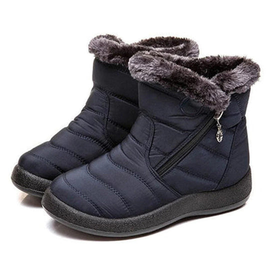 EB | Stiefeletten Gepolstert Wasserabweisend Kunstpelzfutter Reißverschluss Komfortpassform