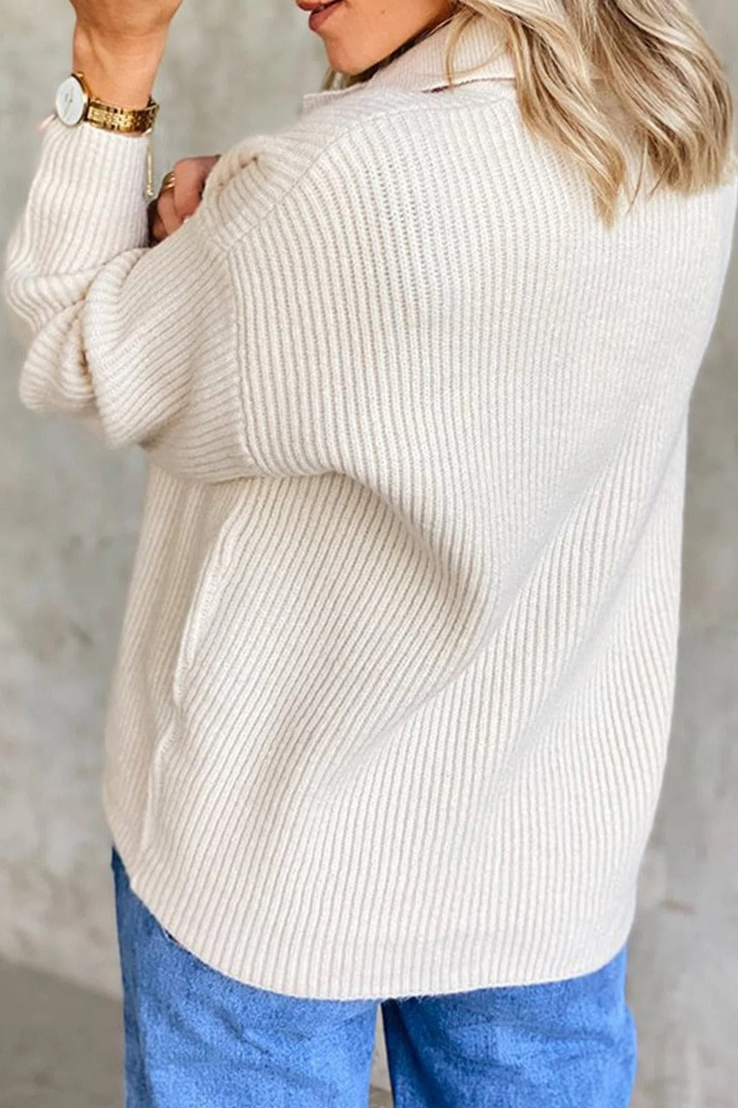 EB | Sweatshirt Knopf Front
