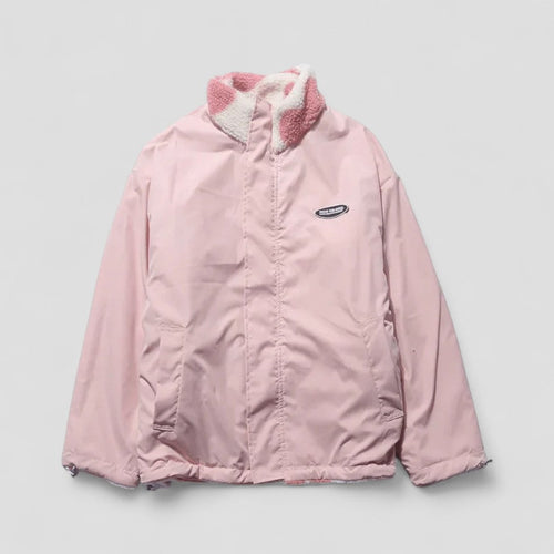 EB | Wendemantel mit Herzfutter Gemütliche Zip up Jacke