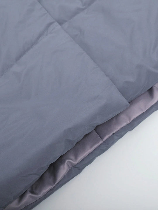 EB | Gürteltaschen Pufferjacke Wickel Front Stepp Wintermantel