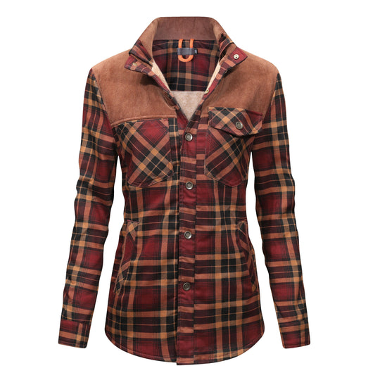 EB | Futterhemdjacke Aus Flanell Polyester-mischung Warm und Rustikal