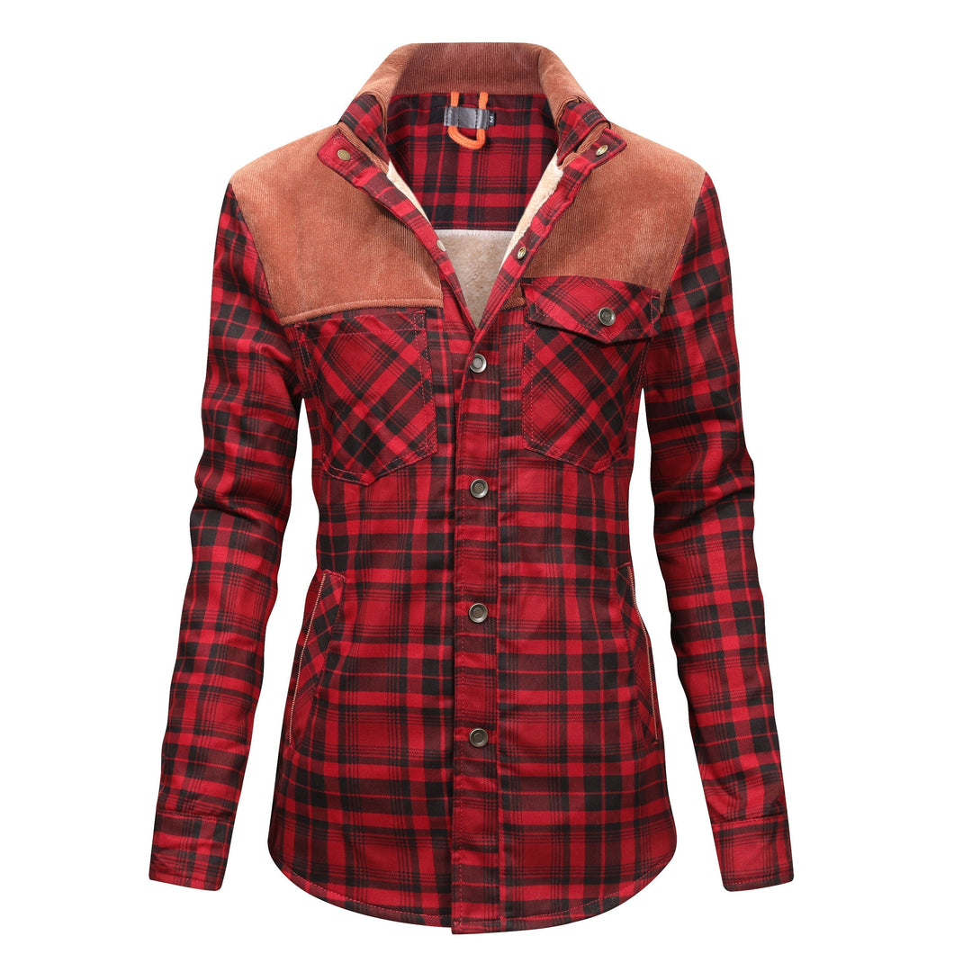 EB | Futterhemdjacke Aus Flanell Polyester-mischung Warm und Rustikal