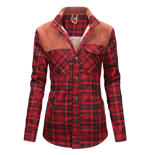 EB | Futterhemdjacke Aus Flanell Polyester-mischung Warm und Rustikal