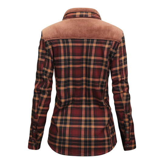 EB | Futterhemdjacke Aus Flanell Polyester-mischung Warm und Rustikal