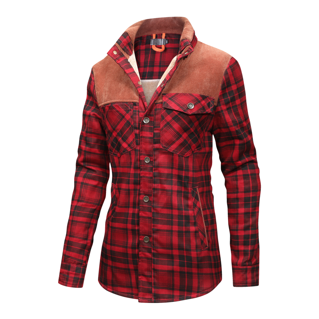 EB | Futterhemdjacke Aus Flanell Polyester-mischung Warm und Rustikal