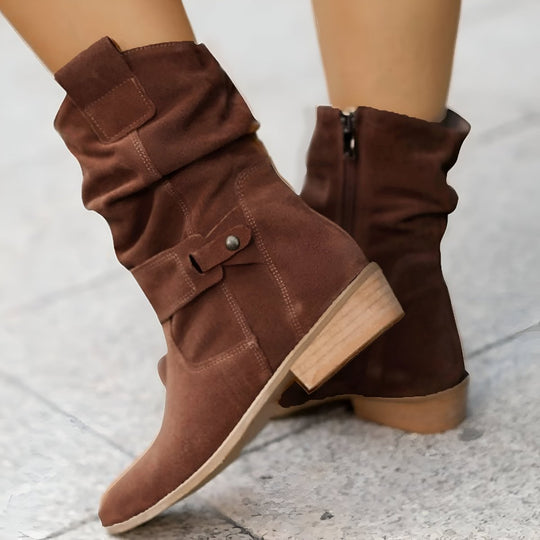 EB | Lässige Wildlederstiefel