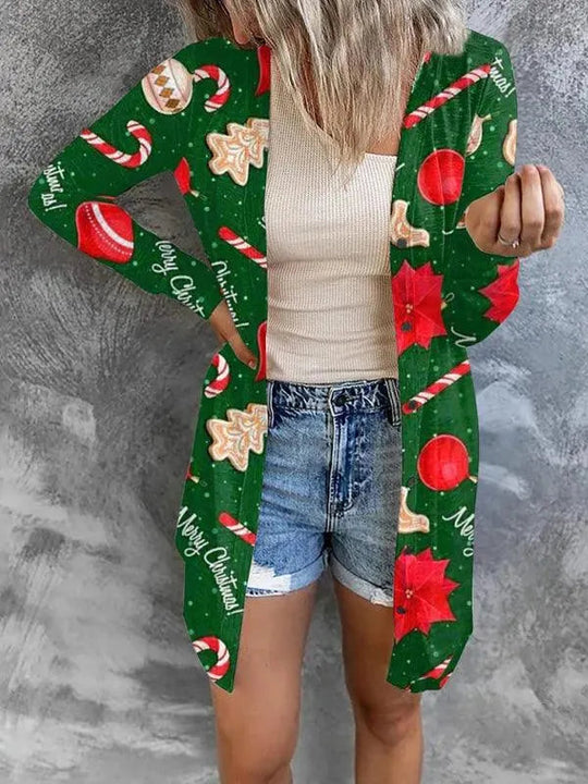 EB | Ist Ein Weihnachtliches Damen Strickjacken Pullover