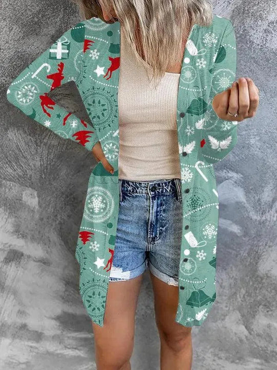 EB | Ist Ein Weihnachtliches Damen Strickjacken Pullover