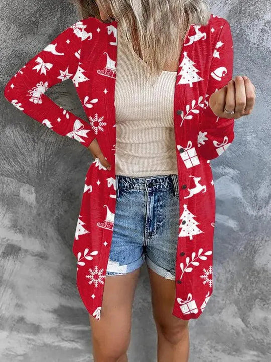 EB | Ist Ein Weihnachtliches Damen Strickjacken Pullover