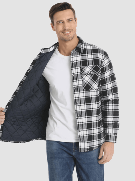 EB | Stilvoll Flanelljacke für Männer