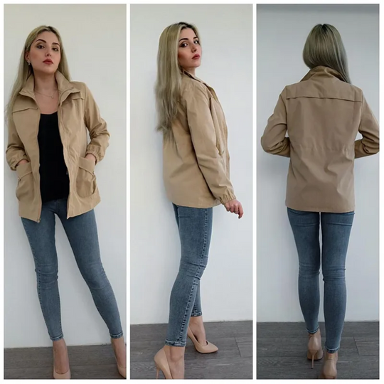 EB | Slim Windjacke Eng & Modern