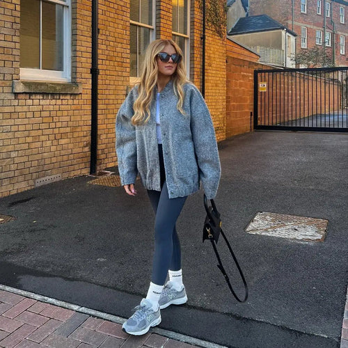 EB | Modische Damen Jacke In Ubergröße