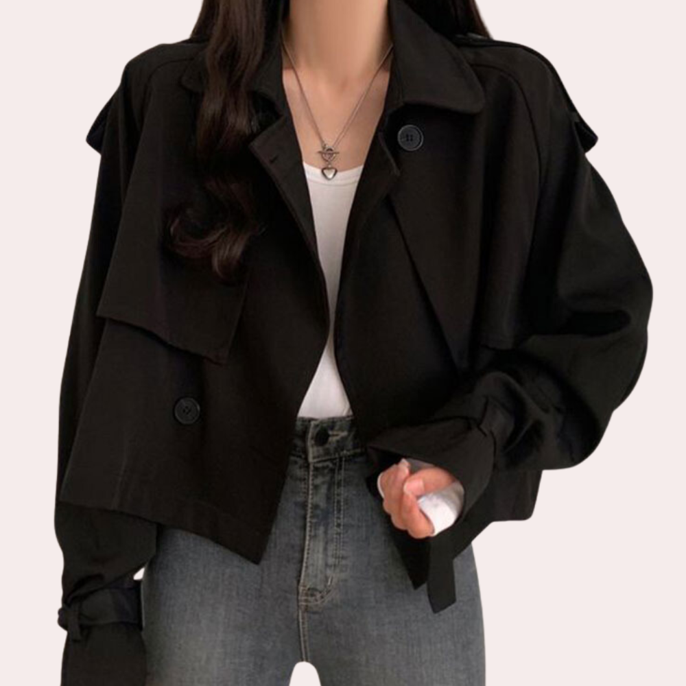 EB | Elegante kurze Herbstjacke für Damen