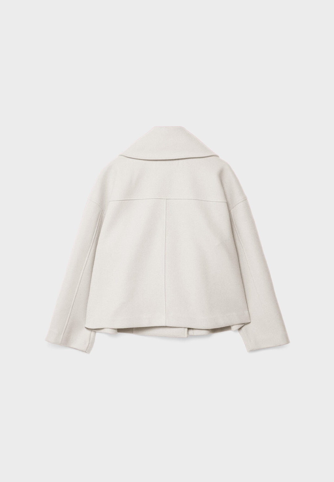 EB | Damen Kurzer Mantel Oversize Herbst Übergang