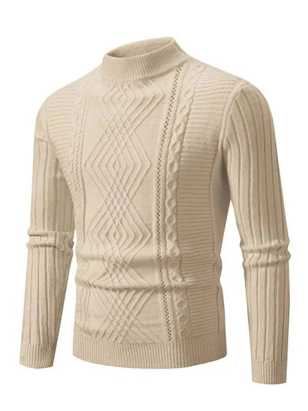 EB | Gestrickter Herren Pullover Pullover