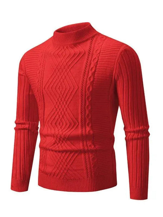 EB | Gestrickter Herren Pullover Pullover