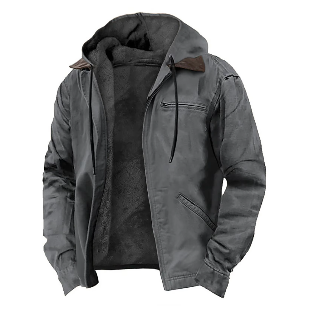 EB | Herren Kapuzen-Reißverschlussjacke