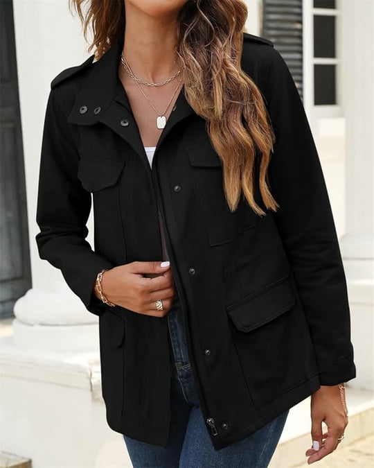 EB | Utility-Jacke - Mehrzwecktasche mit Stehkragen