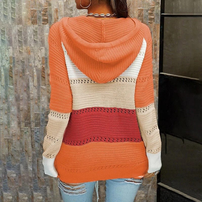 EB | Pullover für Damen Chic Gestrickt Für Freizeitbekleidung