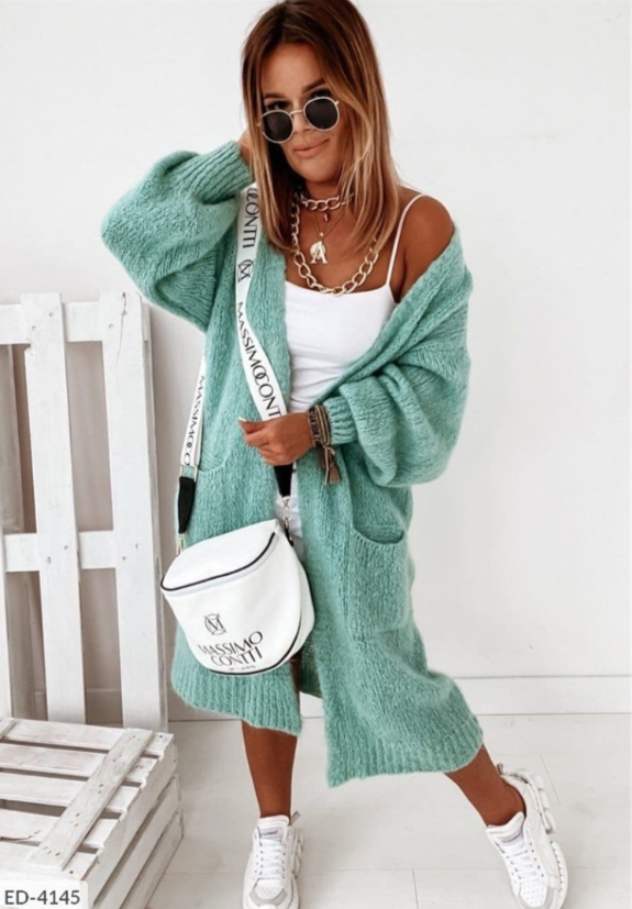 EB | Strickweste mit Taschen für Frauen