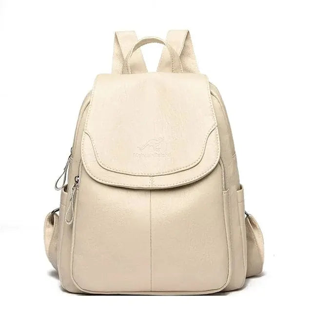 EB | Anti Diebstahl Rucksack Aus Leder