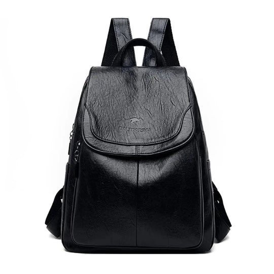 EB | Anti Diebstahl Rucksack Aus Leder