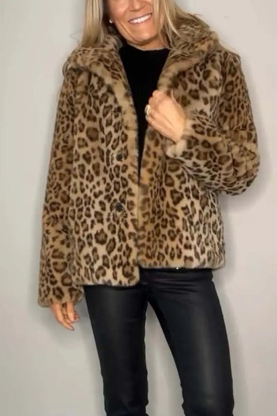 EB | Kunstfell Jacke für Den Winter