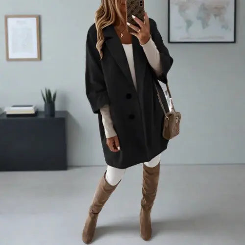 EB | Damenmantel mit Eleganter Silhouette