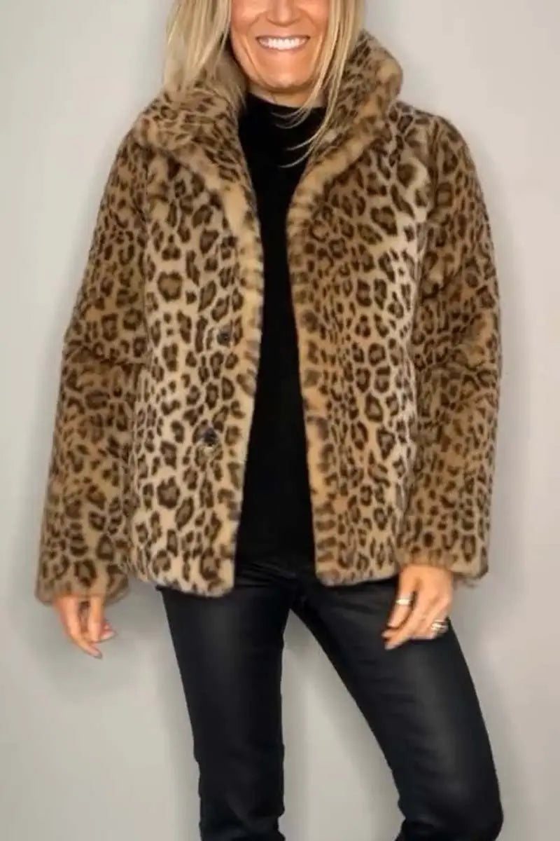 EB | Kunstfell Jacke für Den Winter