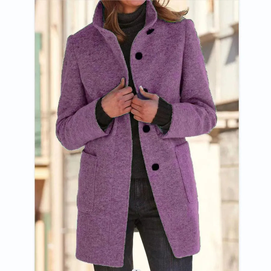 EB | Wolljacke mit Knöpfen