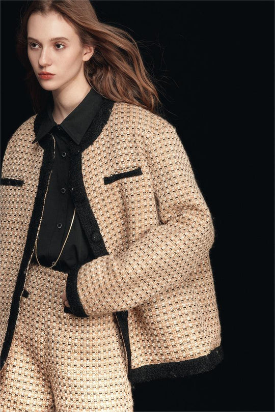EB | Rundhalsa quilted Jacke