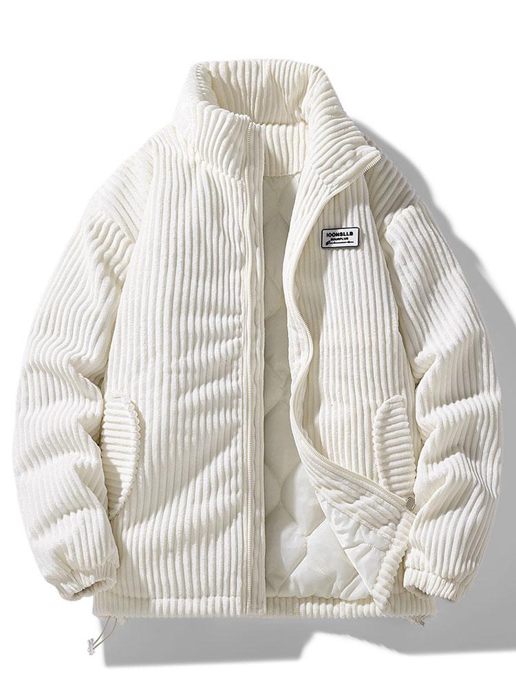 EB | Corduroy Pufferjacke Herren Winter