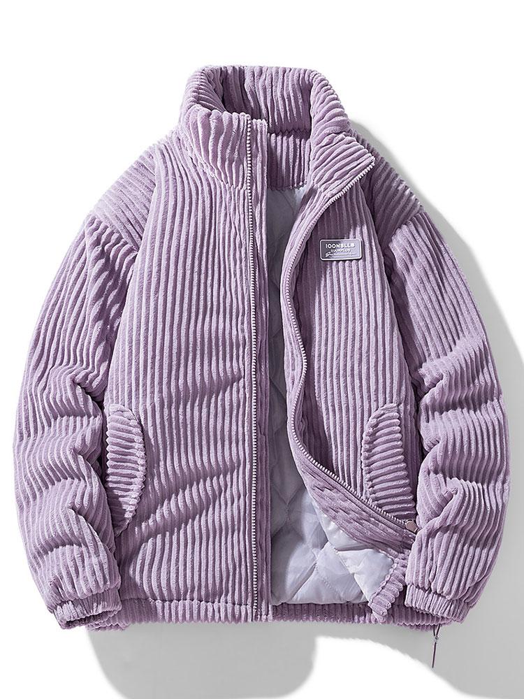 EB | Corduroy Pufferjacke Herren Winter