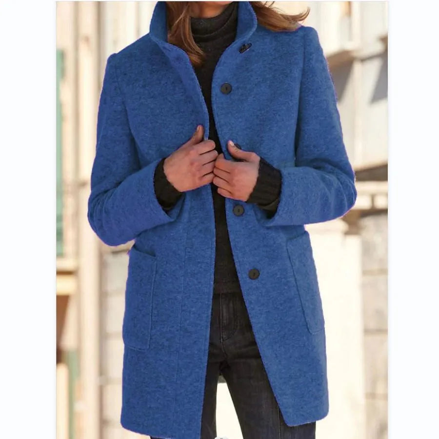 EB | Wolljacke mit Knöpfen