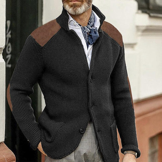EB | Strickjacke Wollmischung Robust und Klassisch