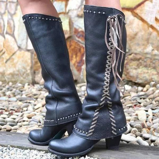 EB | Rund Zehen Stiefel