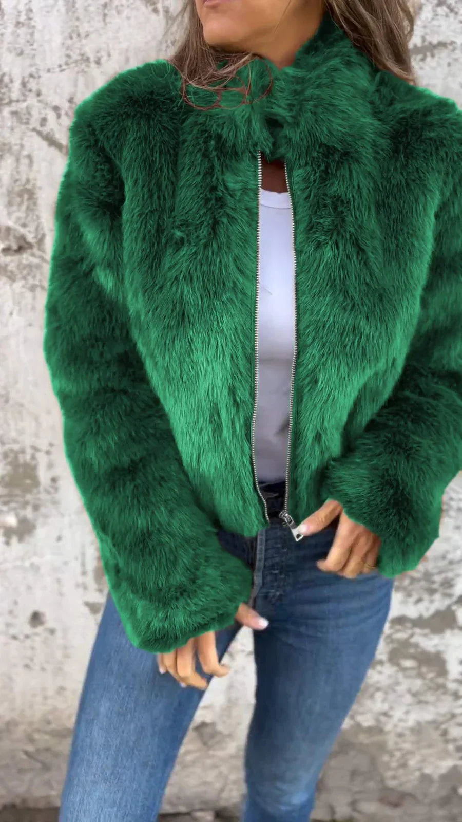 EB | Luxus-Fell-Komfort-Damenjacke
