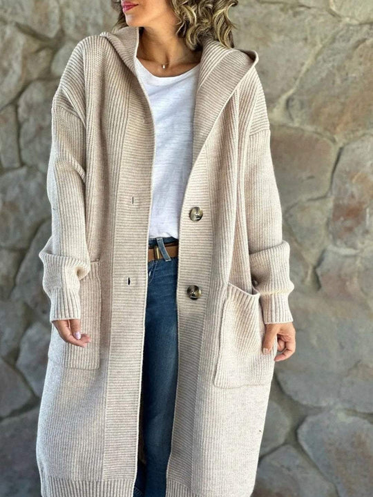 EB | Strick Hoodie Jacke für Frauen Herbst Edition