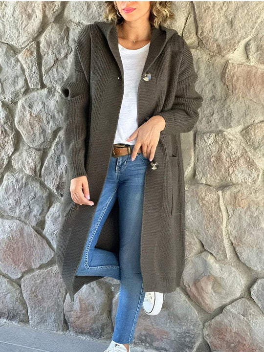 EB | Strick Hoodie Jacke für Frauen Herbst Edition