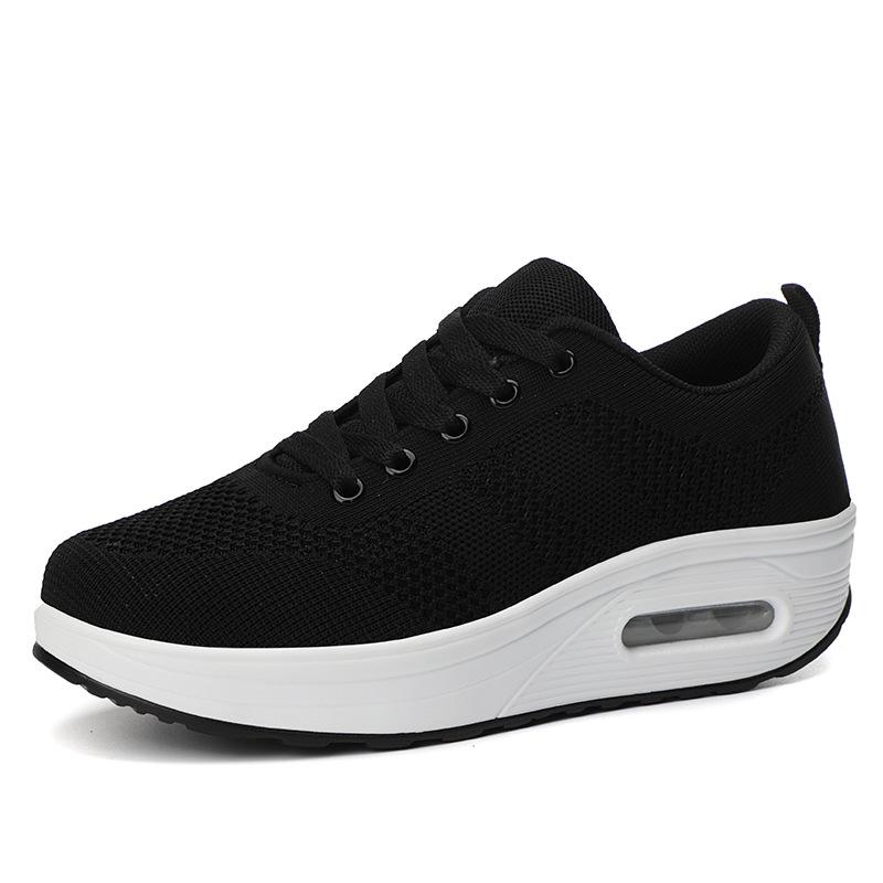 Damen leichte luftige geflochtene Mesh orthopädische Sneakers EB