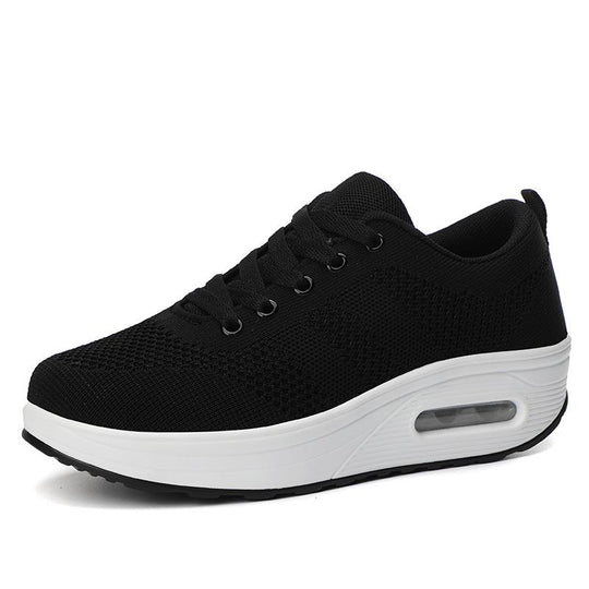 Damen leichte luftige geflochtene Mesh orthopädische Sneakers EB