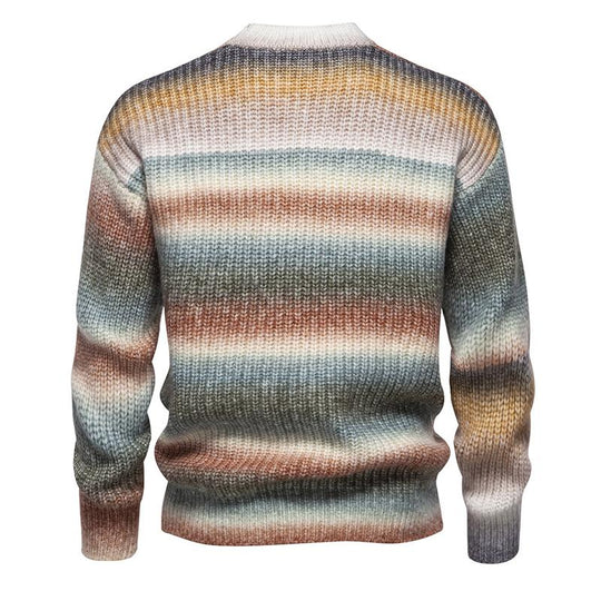 EB | Strickpullover mit Ombre-effekt Weich und Warm Zeitloses Design